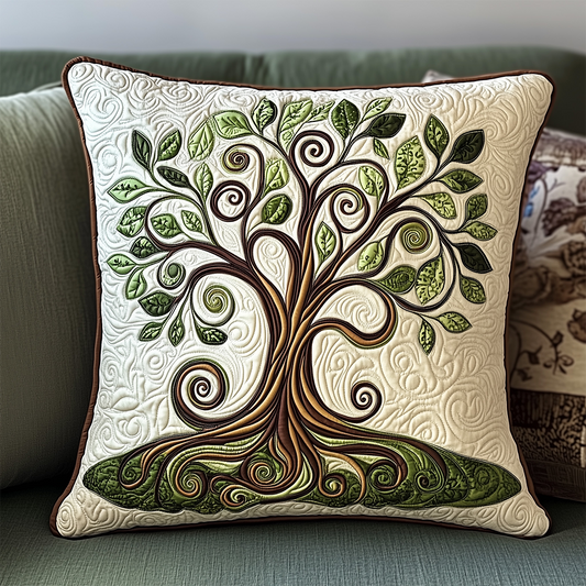Tree Of Life Quilted Pillow Case GFTOAB2976