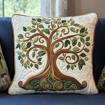 Tree Of Life Quilted Pillow Case GFTOAB2979