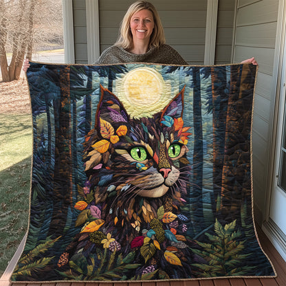 Forest Feline Quilted Blanket GFTOAB3147