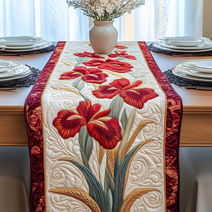 The Blooming Iris Quilted Table Runner GFTOAB3184