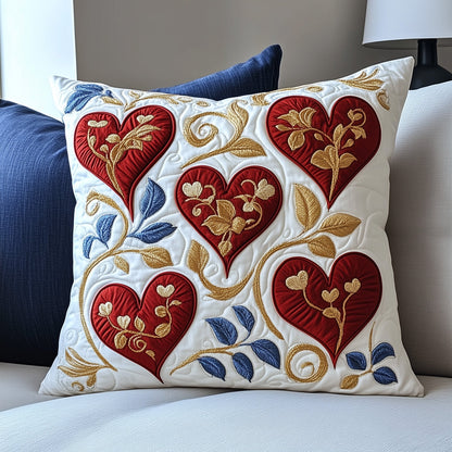 Love In Bloom Quilted Pillow Case GFTOAB3293