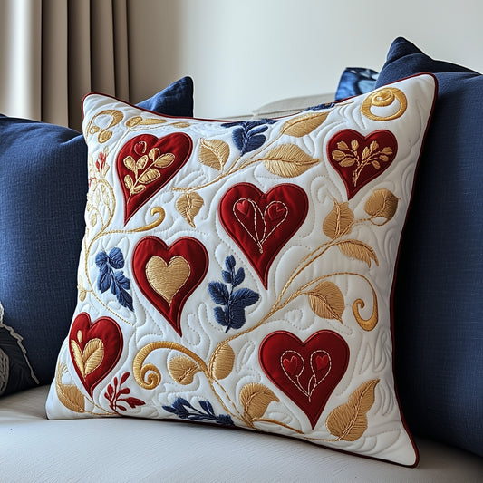 Love In Bloom Quilted Pillow Case GFTOAB3295