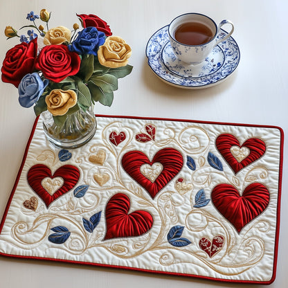 Love In Bloom Quilted Placemat GFTOAB3306