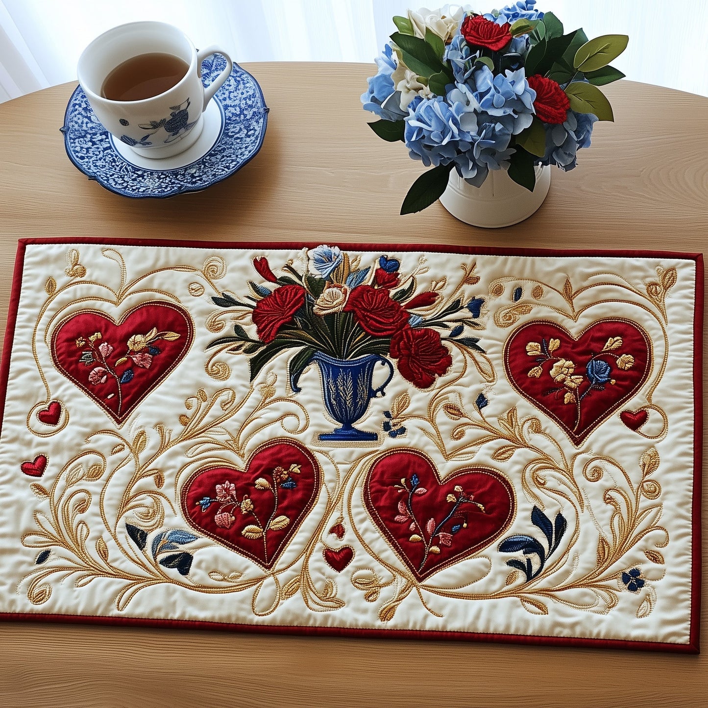 Love In Bloom Quilted Placemat GFTOAB3307