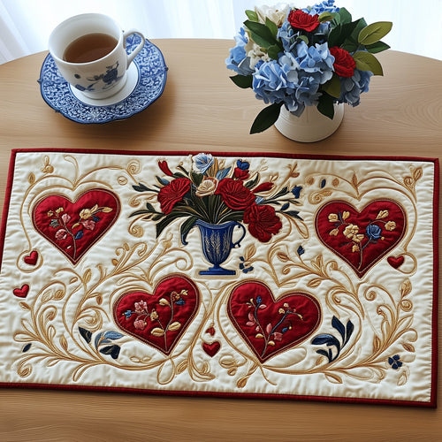 Love In Bloom Quilted Placemat GFTOAB3307