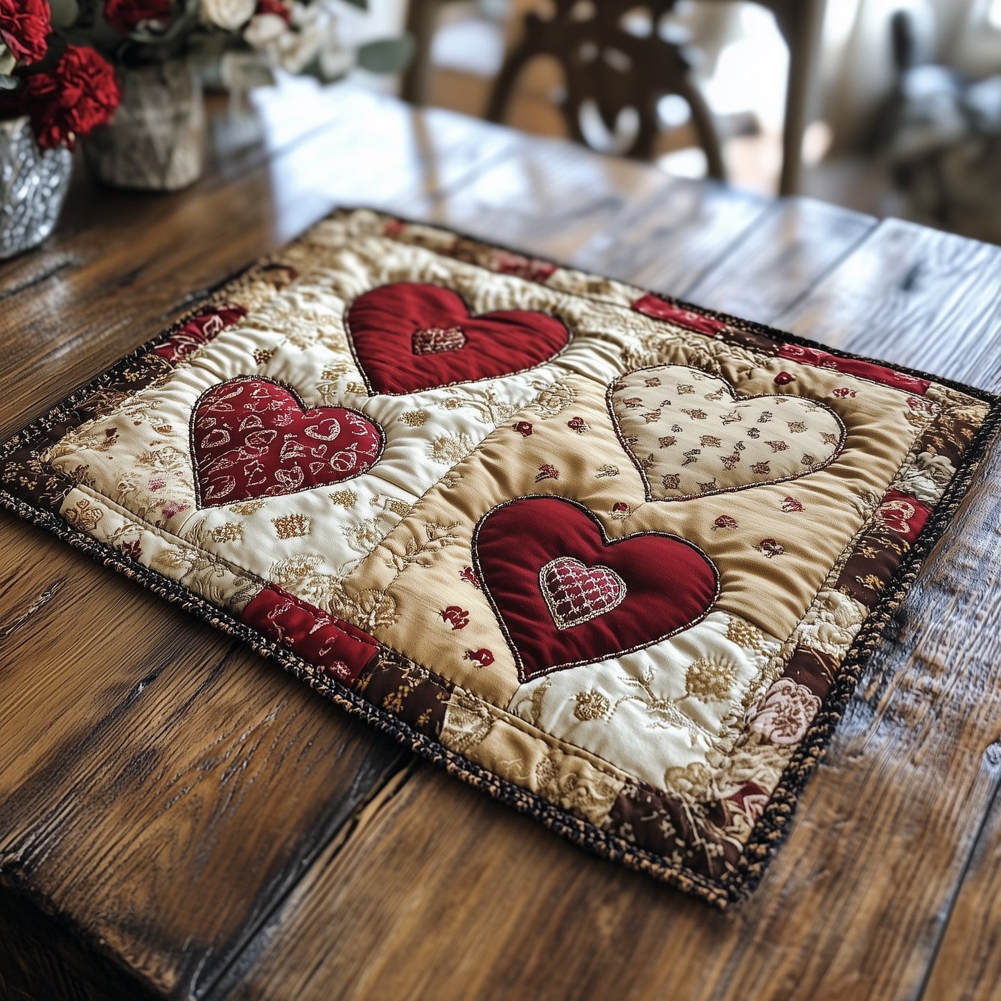 Keepsake Of Cupid Quilted Placemat GFTOAB3311