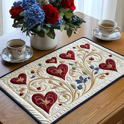 Love In Bloom Quilted Placemat GFTOAB3317