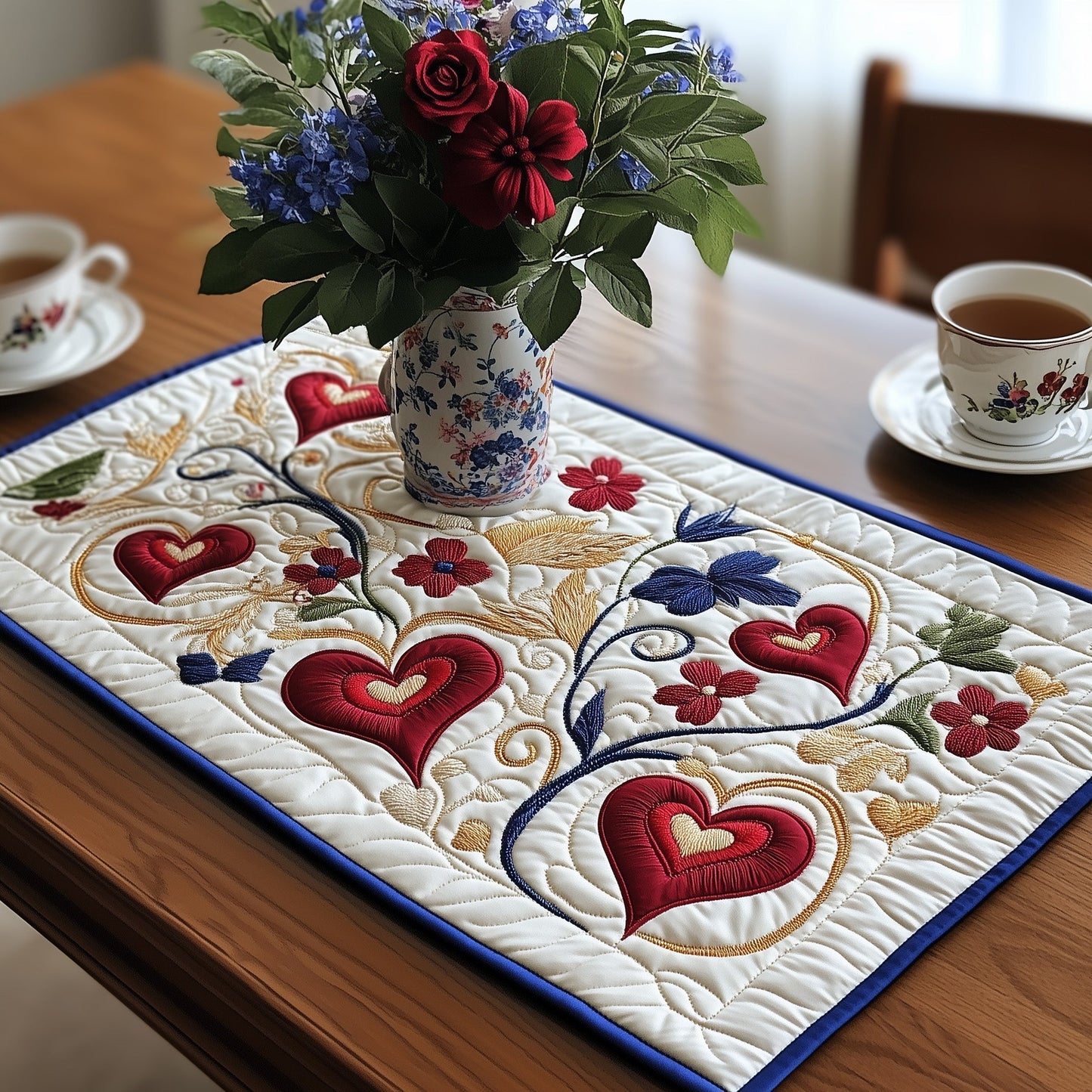 Love In Bloom Quilted Placemat GFTOAB3318