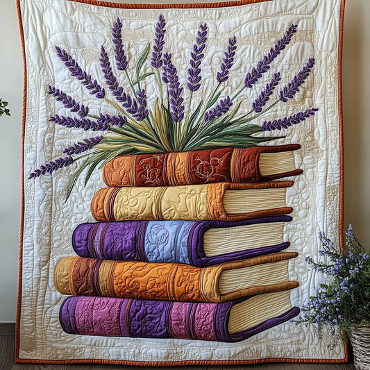Wisdom in Purple Quilted Blanket GFTOAB3433
