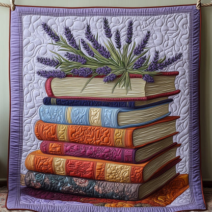 Wisdom in Purple Quilted Blanket GFTOAB3434