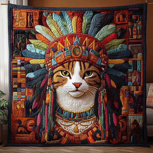 Wildheart Feline Quilted Blanket GFTOAB3456