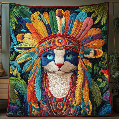 Wildheart Feline Quilted Blanket GFTOAB3457