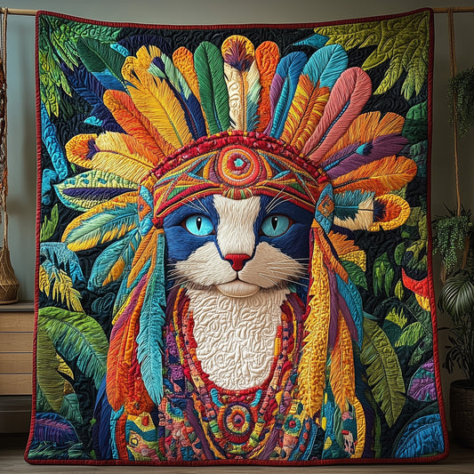 Wildheart Feline Quilted Blanket GFTOAB3457