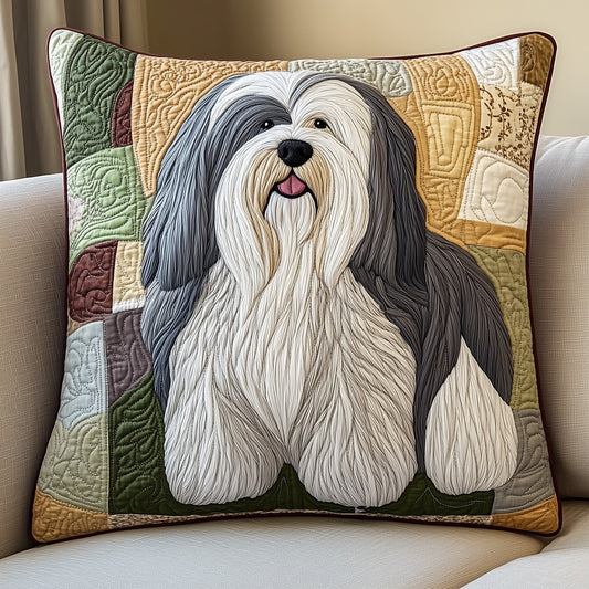 The Shaggy Gentleman Quilted Pillow Case GFTOAB3503