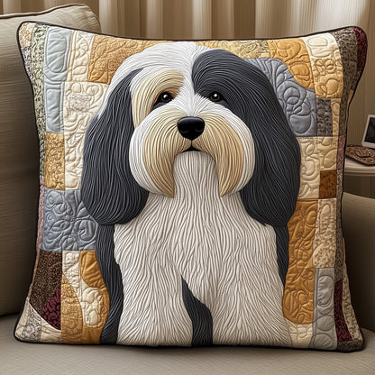 The Shaggy Gentleman Quilted Pillow Case GFTOAB3505