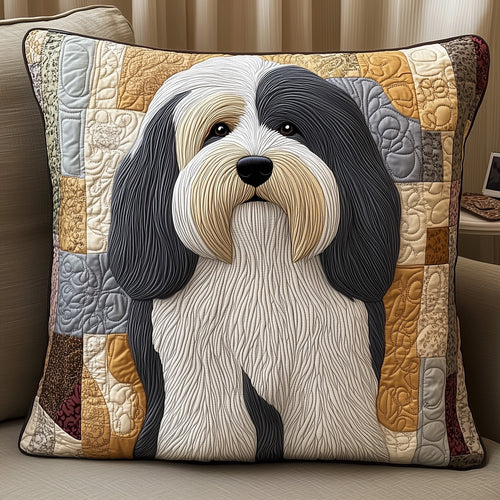 The Shaggy Gentleman Quilted Pillow Case GFTOAB3505