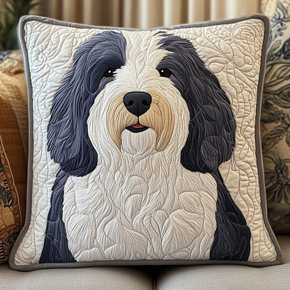 Fluffy Guardian Quilted Pillow Case GFTOAB3507