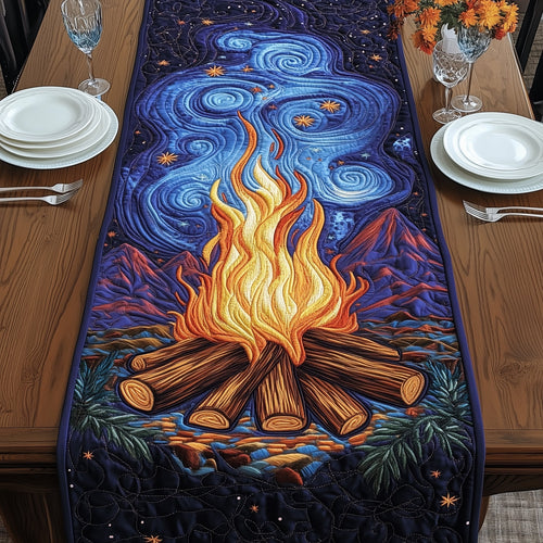 Glowing Wilderness Quilted Table Runner GFTOAB3782