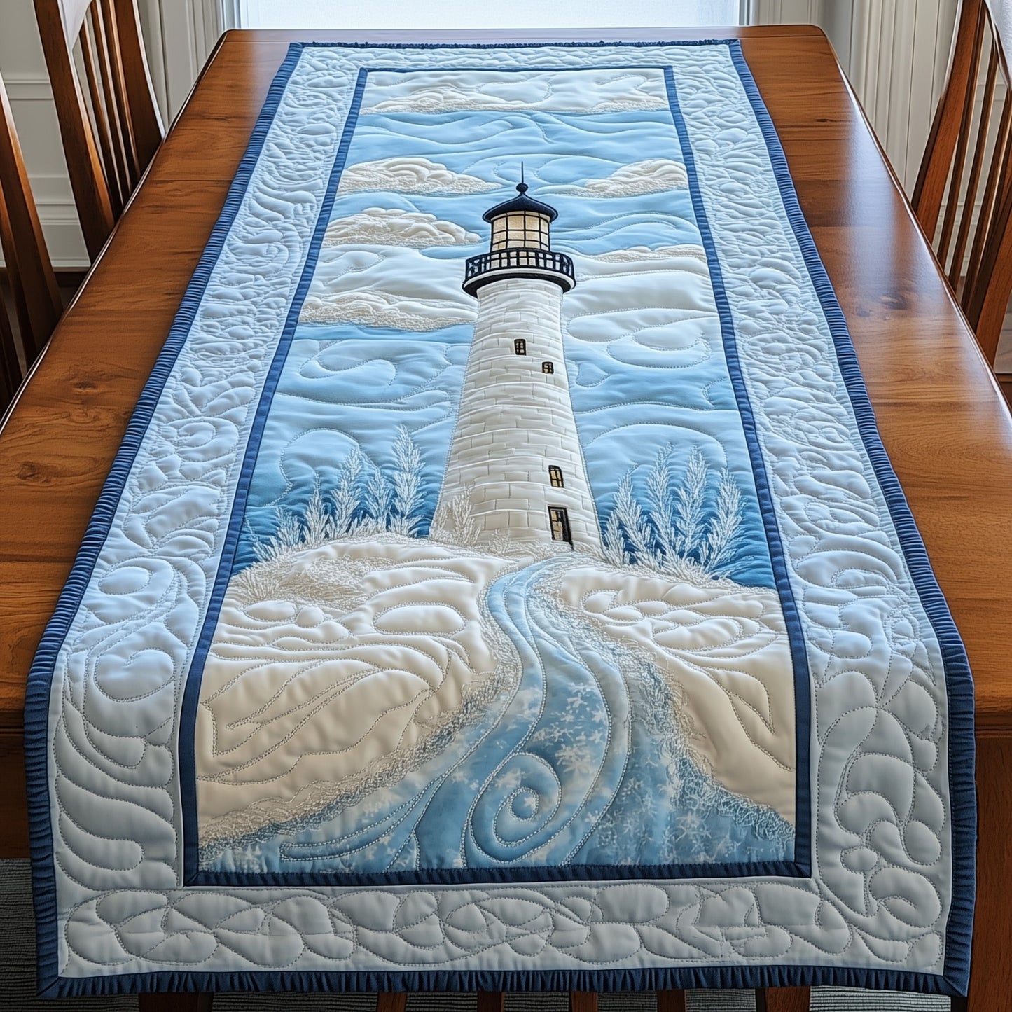 Light in the Frost Quilted Table Runner GFTOAB3812