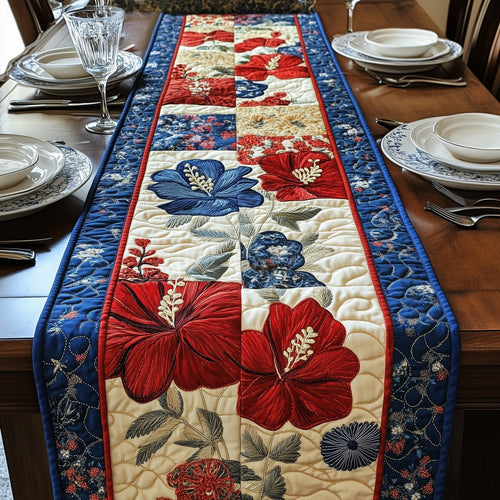 Hibicus Quilted Table Runner GFTOAB3829