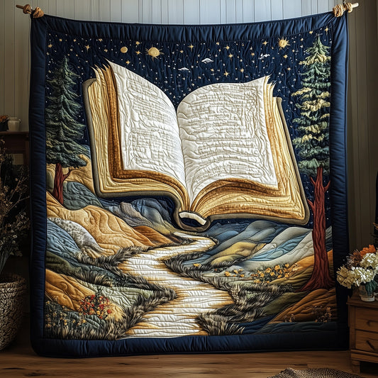 Road To Knowledge Quilted Blanket GFTOAB3836