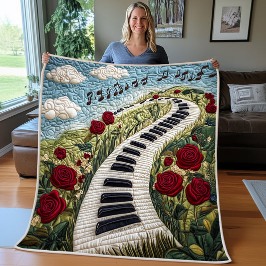 Music Road Quilted Blanket GFTOAB3838