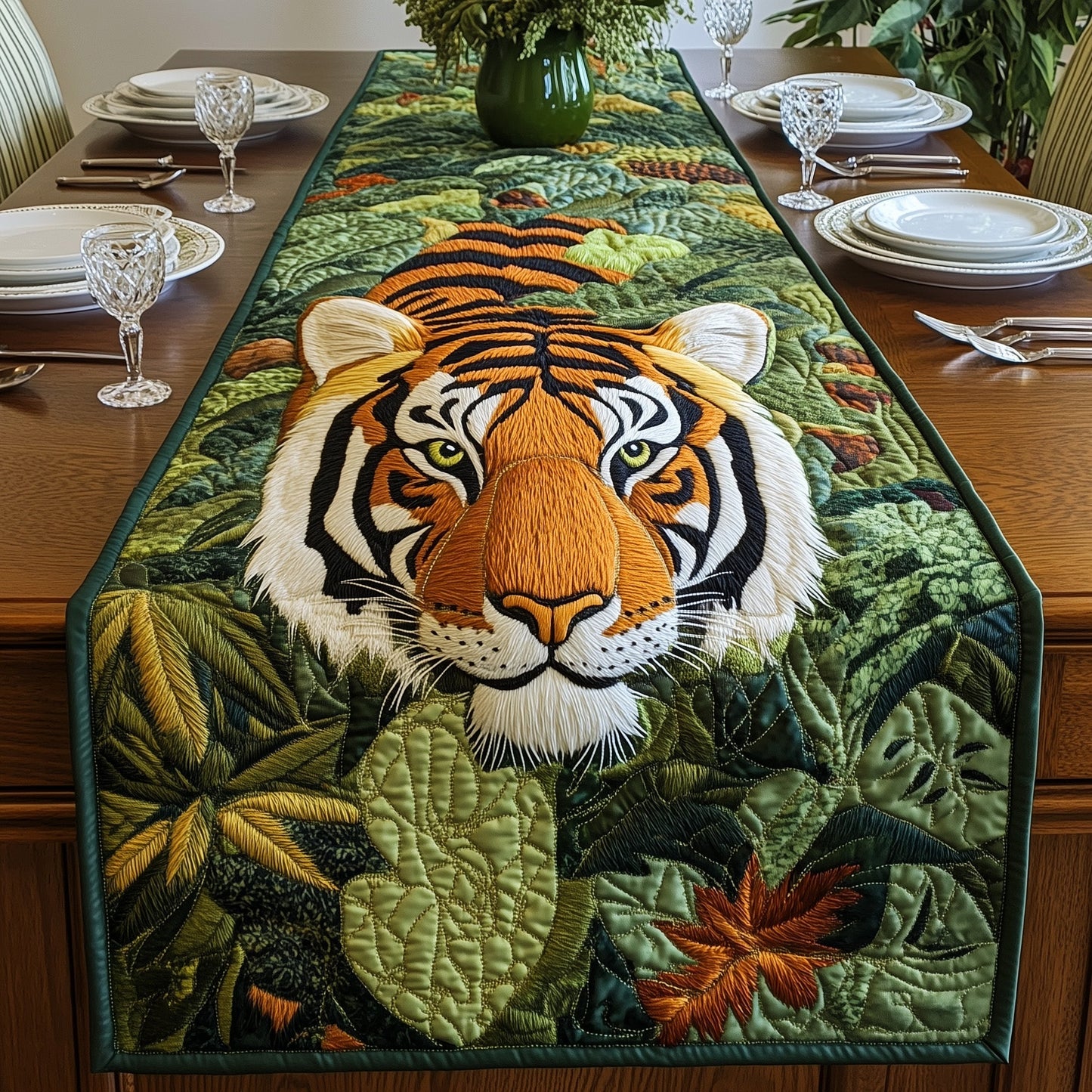 King of the Jungle Quilted Table Runner GFTOAB3900