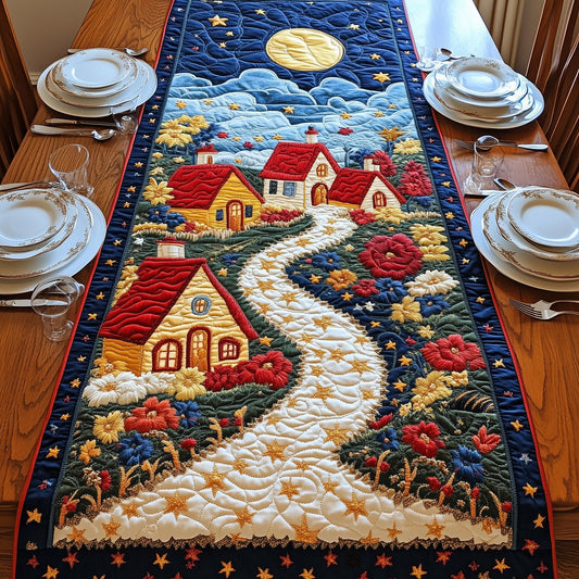 Moonlit Haven Quilted Table Runner GFTOAB4139