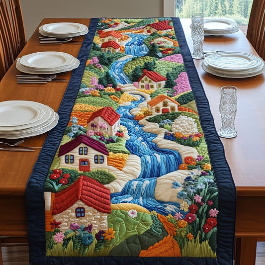 Gentle Valley Quilted Table Runner GFTOAB4142