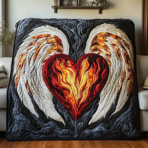 Gothic Heart Quilted Blanket GFTOAB4158