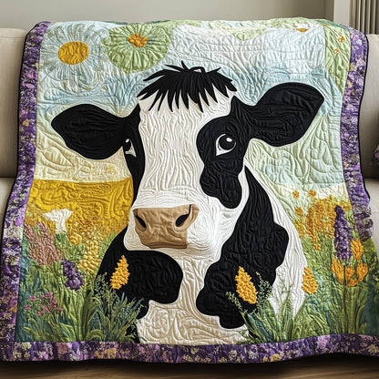 Moo And Meadows Quilted Blanket GFTOAB4222