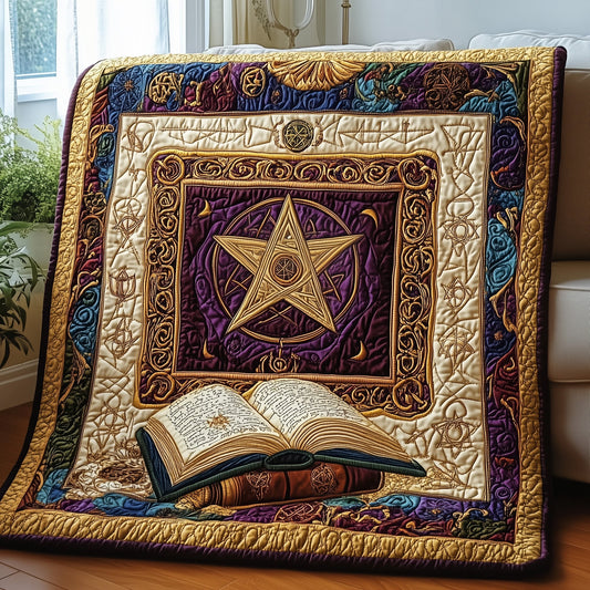 Mystic Star of Harmony Quilted Blanket GFTOAB4298