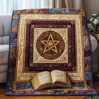 Mystic Star of Harmony Quilted Blanket GFTOAB4299