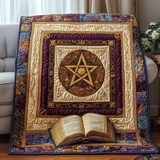 Mystic Star of Harmony Quilted Blanket GFTOAB4299