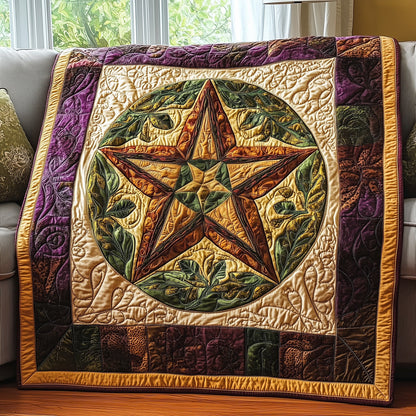 Pentagram of the Wild Quilted Blanket GFTOAB4302