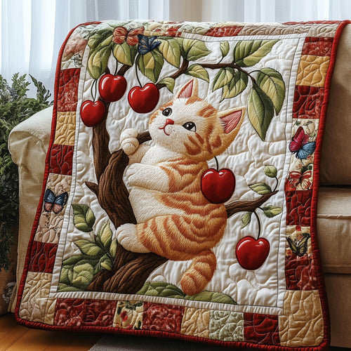 Apple Tree Climber Quilted Blanket GFTOAB4365