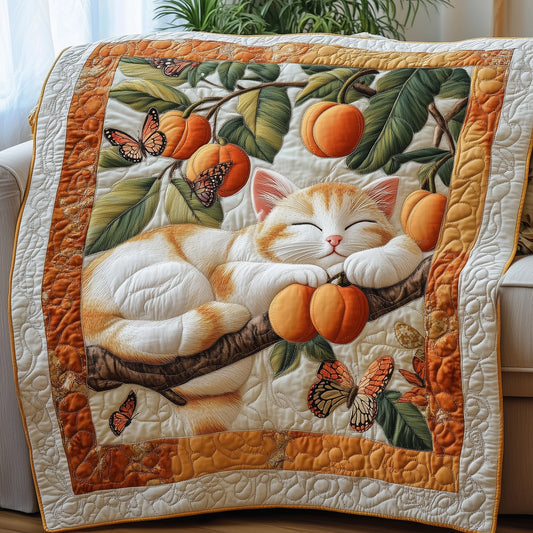 Sweet Apricot Nap Quilted Blanket GFTOAB4367