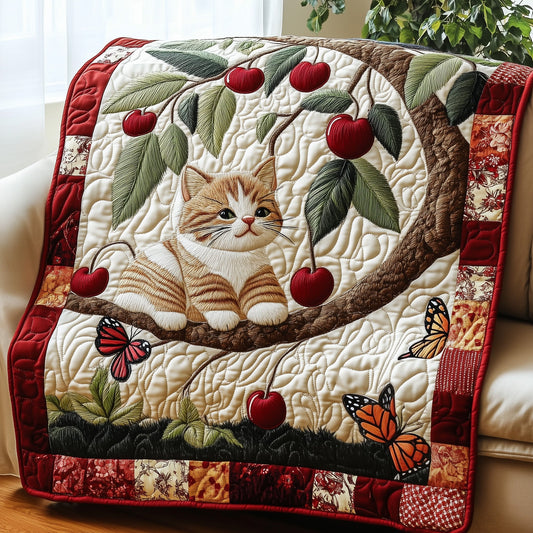 Apple Tree Climber Quilted Blanket GFTOAB4368