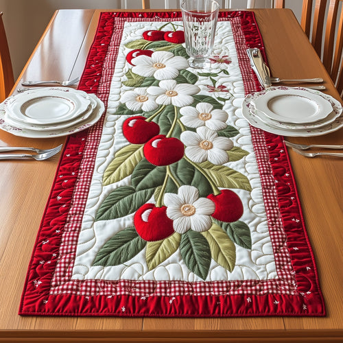 Nature Little Rubies Quilted Table Runner GFTOAB4401