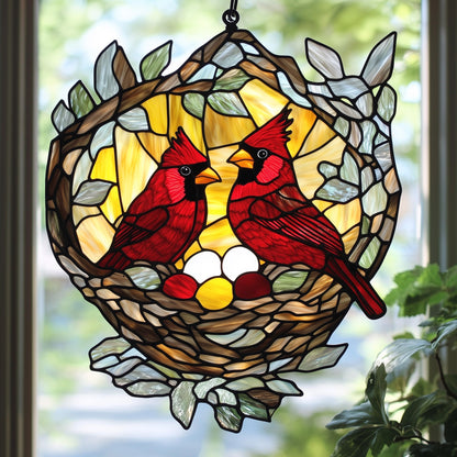 Cardinal Love Window Hanging Suncatcher GFTOAB4427