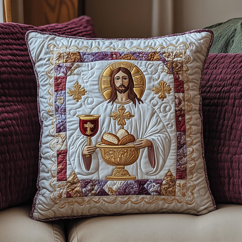 Maundy Thursday Quilted Pillow Case GFTOAB4438