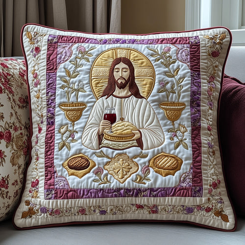 Maundy Thursday Quilted Pillow Case GFTOAB4439
