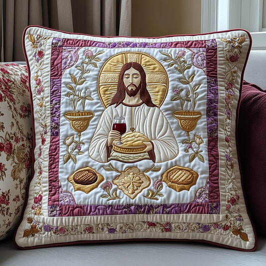 Maundy Thursday Quilted Pillow Case GFTOAB4439