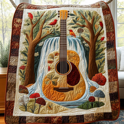 Melody of the Nature Quilted Blanket GFTOAB4460