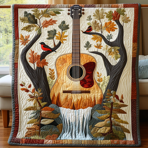 Melody of the Nature Quilted Blanket GFTOAB4461