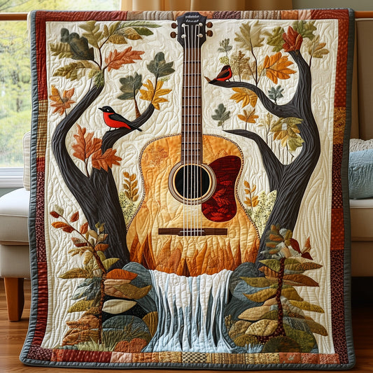 Melody of the Nature Quilted Blanket GFTOAB4461