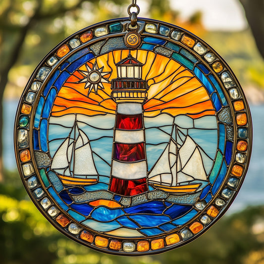 Lighthouse Window Hanging Suncatcher GFTOAB4522