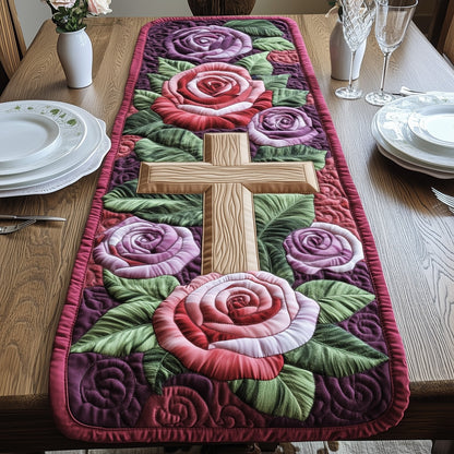 Floral Blessings Quilted Table Runner GFTOAB4566