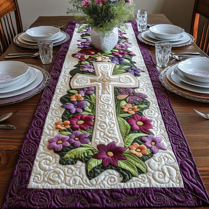 Cross Quilted Table Runner GFTOAB4572