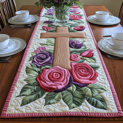 Cross Quilted Table Runner GFTOAB4573